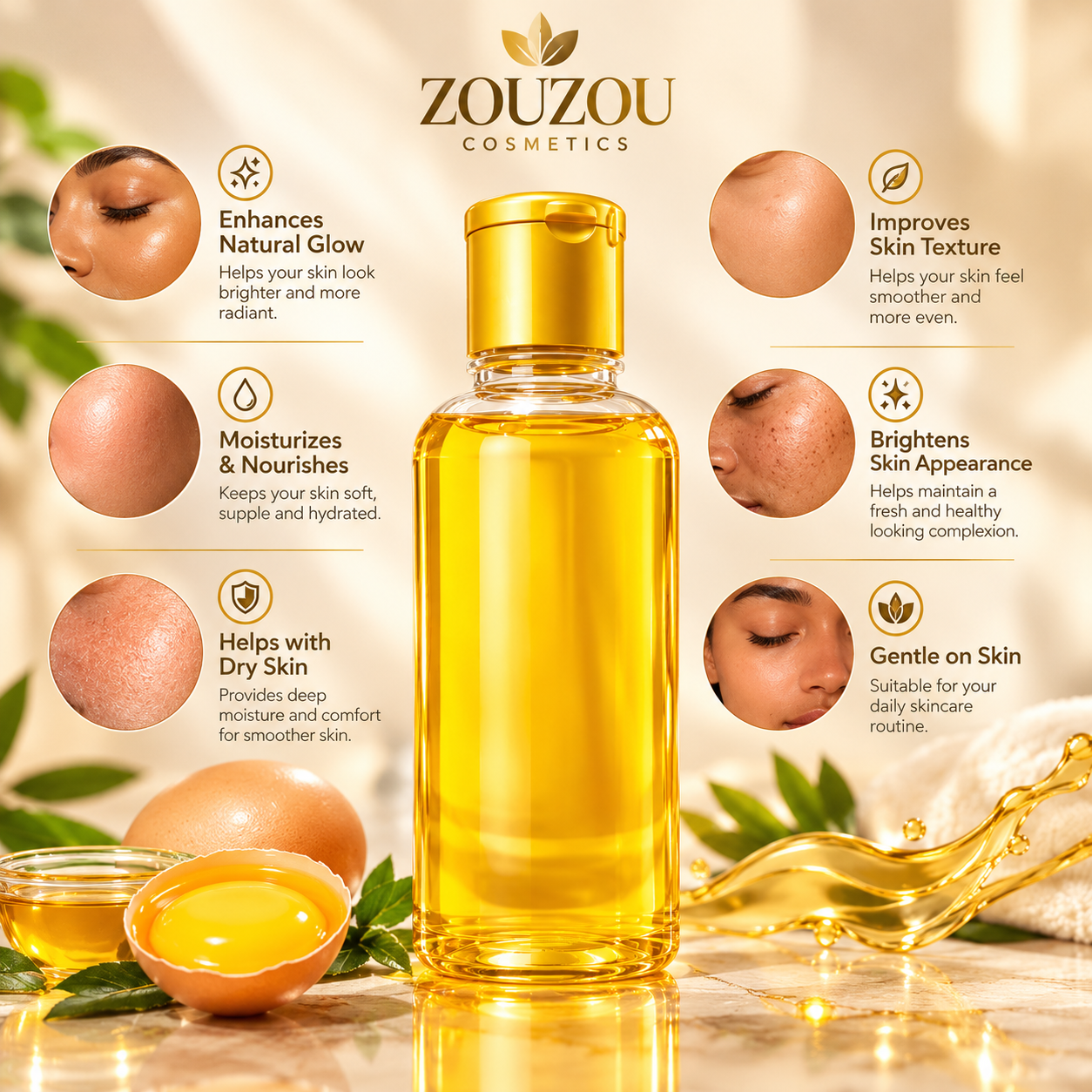 Zouzou Golden Glow Oil